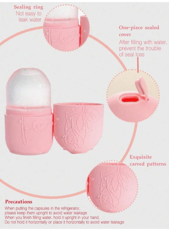 Shein 3-Piece Facial Massage & Skincare Tool Set – Face Roller, Massage Stick & Ice Gel Pack – Spa & Self-Care Kit - Image 5